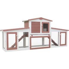 vidaXL 170163 Large Rabbit Cage