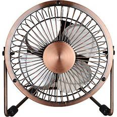Mini usb fan Status 4" USB Mini Fan Brass