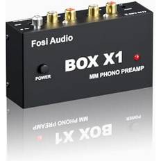 Amplifiers & Receivers Fosi Audio BOX X1 Phono Preamp with Power Switch