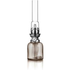 Karlskrona Lampfabrik Koholmen Smoke Grey Oil Lamp 24cm