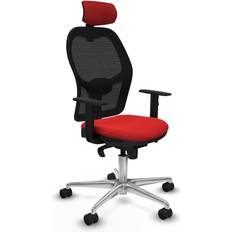 Aluminium Kontorstole Ergonomisk Rød Piqueras Crespo 1D086N2 Kontorstol