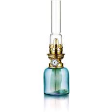 Karlskrona Lampfabrik Koholmen Aquamarine Oil Lamp 24cm