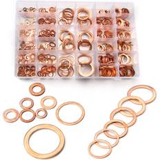 568pcs Copper Washers Gaskets M6 M8 M9 M10 M12 M14 M16 M18 M22 M24