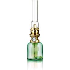 Karlskrona Lampfabrik Koholmen Jade Green Oil Lamp 24cm