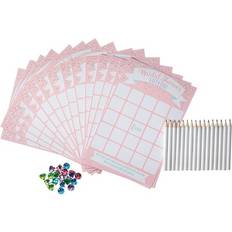 Cards & Invitations Amscan Bridal Shower Bingo One Size Black
