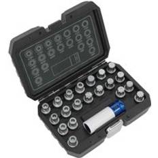 Lug Wrenches on sale Sealey SX209 Locking Wheel Nut Key Set 21pc