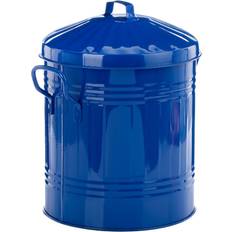 Metal Mini Bin Navy Blue 12 x 10''