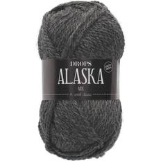 Drops Design Garn Drops Design Alaska Mix Dark Grey 70m