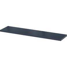 GoodHome Rigga Modular Navy Blue Timber Floating 80cm D 19cm Wall Shelf