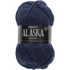 Drops Design Alaska Uni Colour Navy Blue 70m