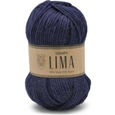 Drops Design Lima Uni Colour Navy Blue 100m