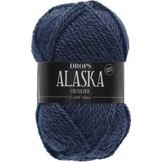Drops Design Alaska Uni Colour Dark Blue 70m