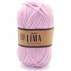 Drops Design Lima Uni Colour Powder Pink 100m