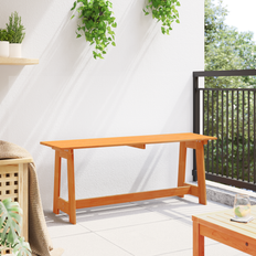 Garden & Outdoor Furniture vidaXL Outdoor Acacia 119x35x47 cm Solid Wood Pine Garden Bench