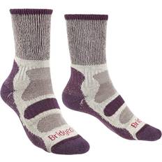 Nylon Socks Bridgedale Women's Lightweight Coolmax Comfort Boot - Plum