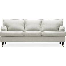 Beige - Hjul Soffor SoffaDirekt Skagen Beige Soffa 200cm 3-sits