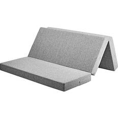 Sleepy Triple Junior Folding Mattress Light Gray 120x150cm