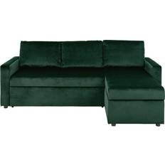 Ebuy24 Sacramento Dark Green Sofa 218cm 3 personers