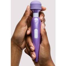 LoveHoney Deluxe Rechargeable Mini Massage Wand Vibrator Purple