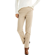Croft And Barrow Women's Effortless Stretch Pull On Straight Leg Pants - Cobblestone