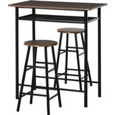 Garden & Outdoor Furniture Homcom Table Outdoor Bar Set