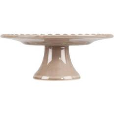 Potteryjo Daisy Greige Cake Plate 22cm
