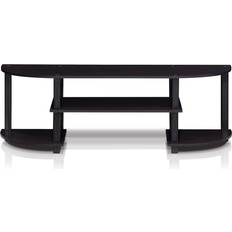 Turn-S-Tube Wide Entertainment Center Dark Walnut