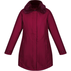 Regatta Women's Renata Fur Collar Parka - Cabernet