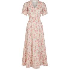 Dame - Rosaguld Tøj Neo Noir Kanza Soft Y Dress Kjoler - Rose
