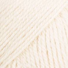 Drops Design Flora Uni Colour Off White 210m