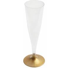 Opvask i hånden Champagneglas Santex Gold Champagneglas 14cl 10stk