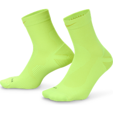 Running - Yellow Underwear Nike Running Micro Crew Socks - Yellow