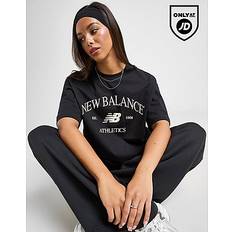 New Balance Women Clothing New Balance Athletics Boyfriend T-Shirt - Black