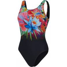 Multicoloured Swimsuits Speedo Floral U-Back One Piece Swimsuit - Multicoloured