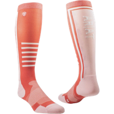 Ariat TEK Slimline Performance Socks - Faded Rose/Blush