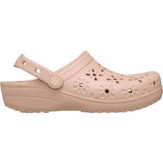 Beige Clogs Crocs Classic Cut Out Clogs