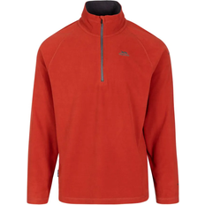Trespass Men's 1/2 Zip Microfleece Blackford - Salsa