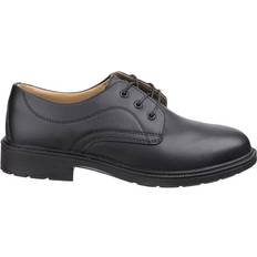 Black - Men Safety Shoes Amblers FS45 S1P SRC Safety Shoes - Black