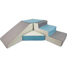 Velinda Set Blanc 4 Blocs Mousse Jeu