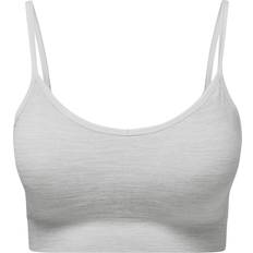 Tridri Women's Recycled Seamless '3D Fit' Multi-Sport Flex Bra - Cool Grey Melange