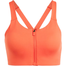 adidas Women Training Tlrd Impact Luxe High Support Zip Bra - Bright Red