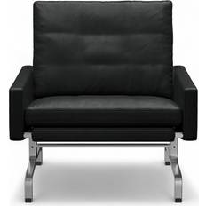 Fritz Hansen Fåtöljer Fritz Hansen PK31 Läder Grace Black Fåtöljer Fåtölj