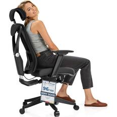 Desktronic SitPro Black Office Chair 109.5cm