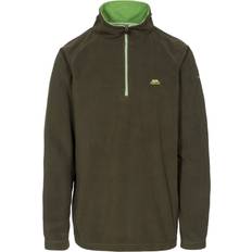 Trespass Men's 1/2 Zip Microfleece Blackford - Olive