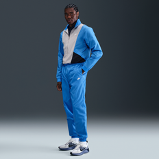 Nike Blue Suits Nike Club Men's Woven Nylon Tracksuit - Blue