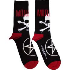 Unisex Ankle Socks Skull Crossbones - Black