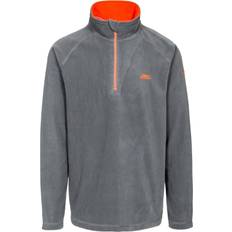 Tops Trespass Men's 1/2 Zip Microfleece Blackford - Carbon