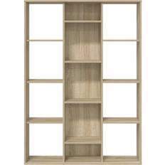 vidaXL Room Divider Sonoma oak Bokhylla 140cm