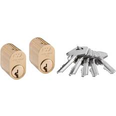 Assa Abloy 1301 2-pack Brass
