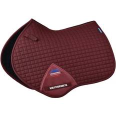 Saddle Pads Weatherbeeta Prime Air-Tec Jump Shaped Saddle Pad - Burgundy